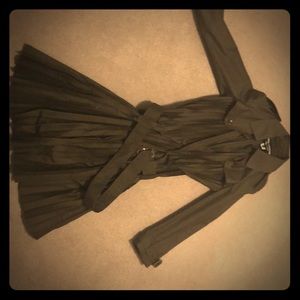 Comme des Garcons jacket - olive green, Medium